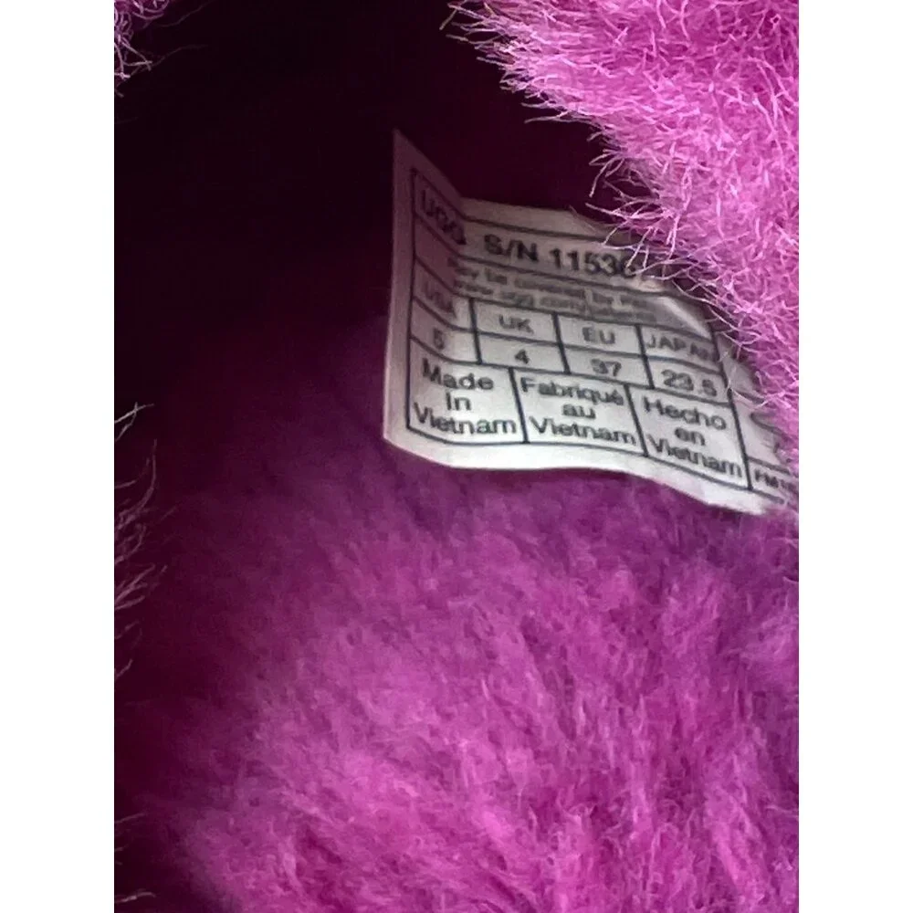 UGG Cozy ll Scuff Kids Purple Glitter Slippers Size Kids 5